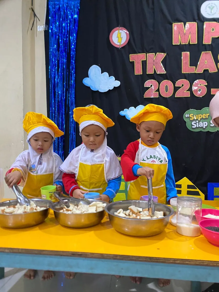 Siswa Lasiyam di kegiatan cooking class