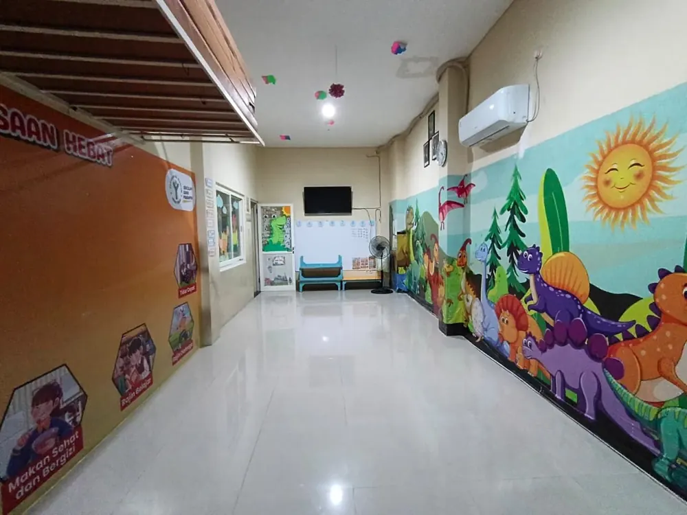 Ruang belajar KB & TK