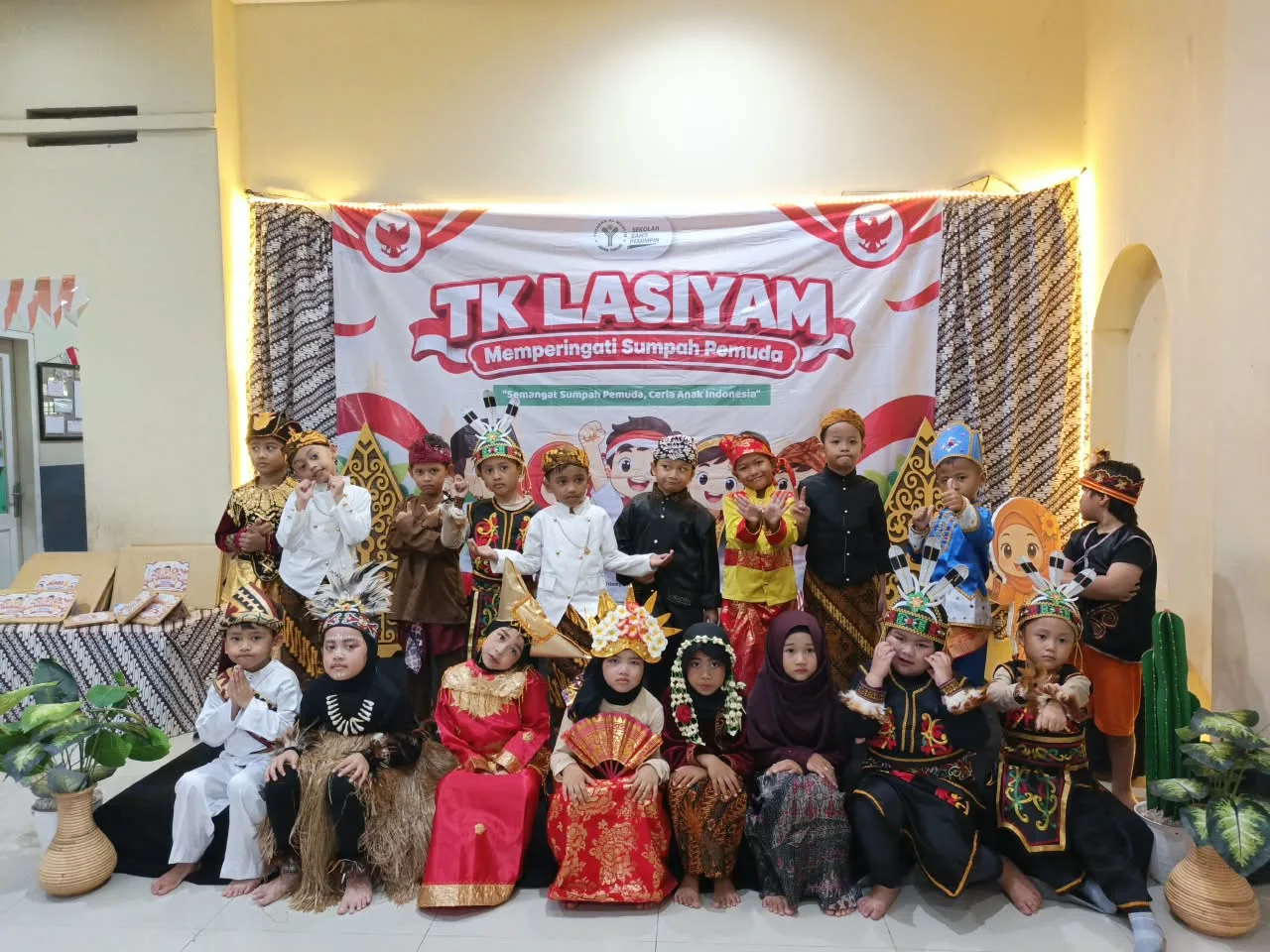 Hari Sumpah Pemuda di KB-TK Lasiyam