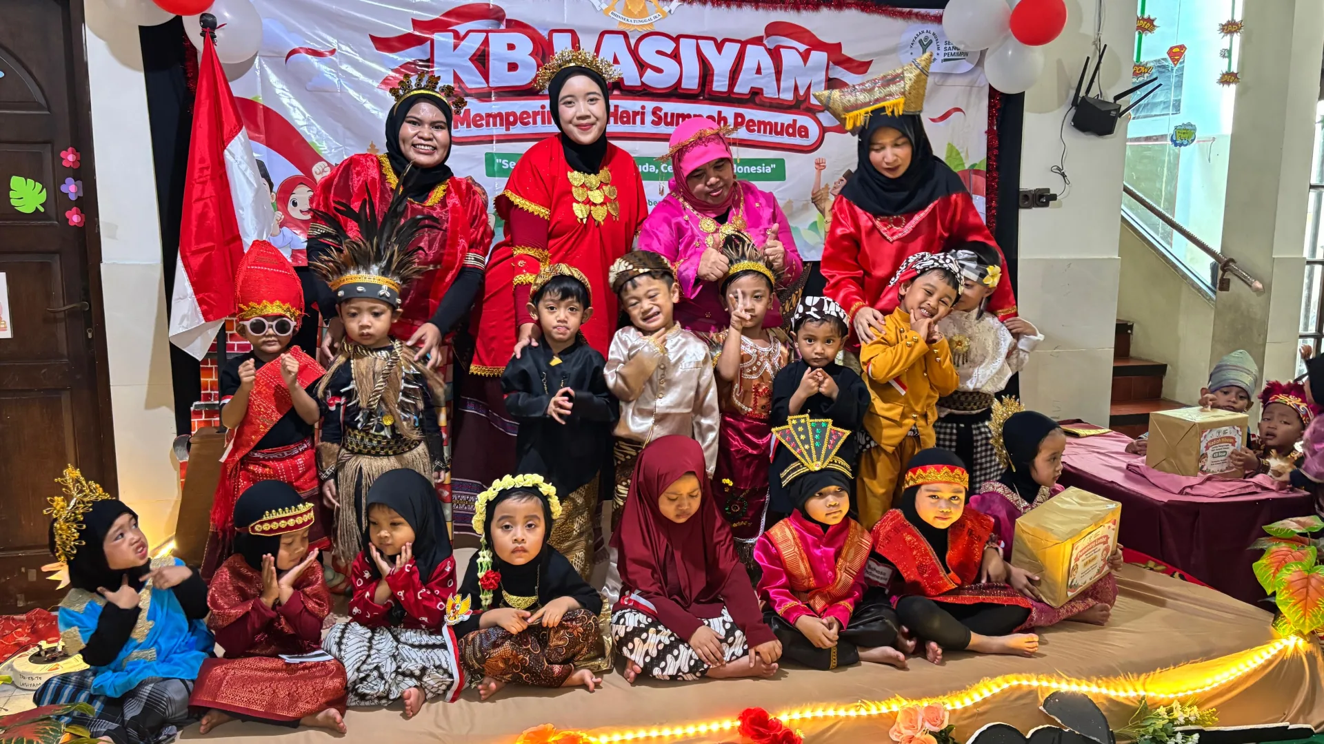 Hari Sumpah Pemuda di KB-TK Lasiyam — foto 2