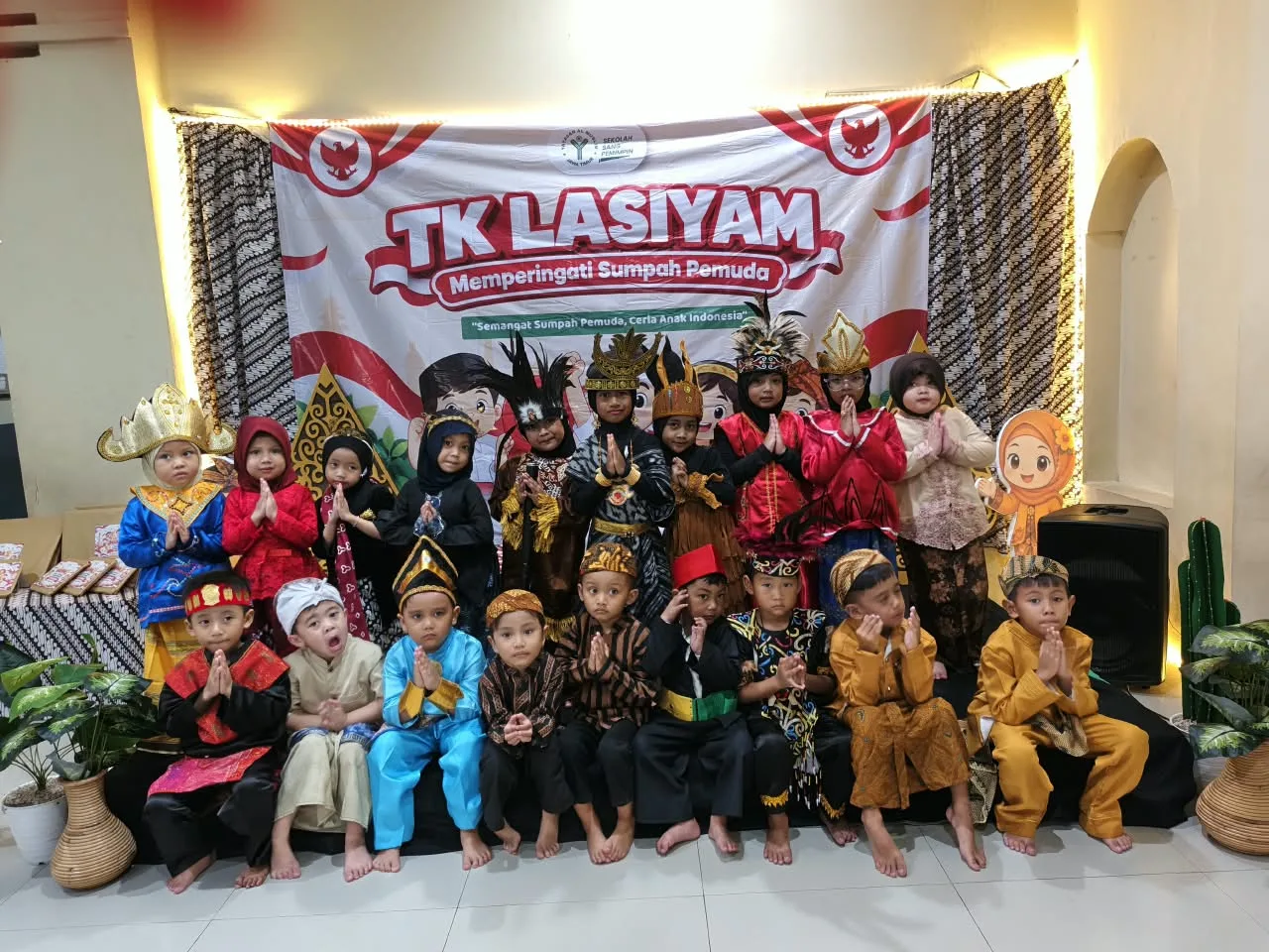 Hari Sumpah Pemuda di KB-TK Lasiyam — foto 3