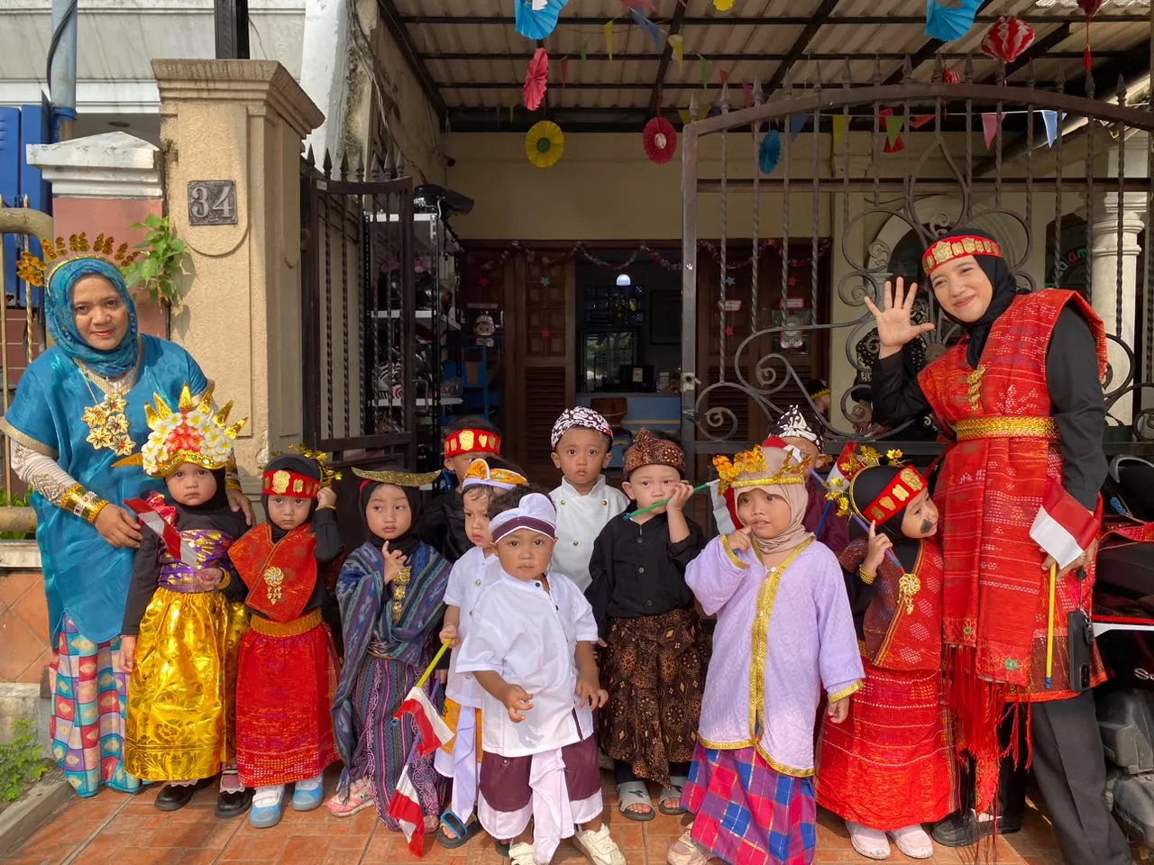 Hari Sumpah Pemuda di KB-TK Lasiyam — foto 4