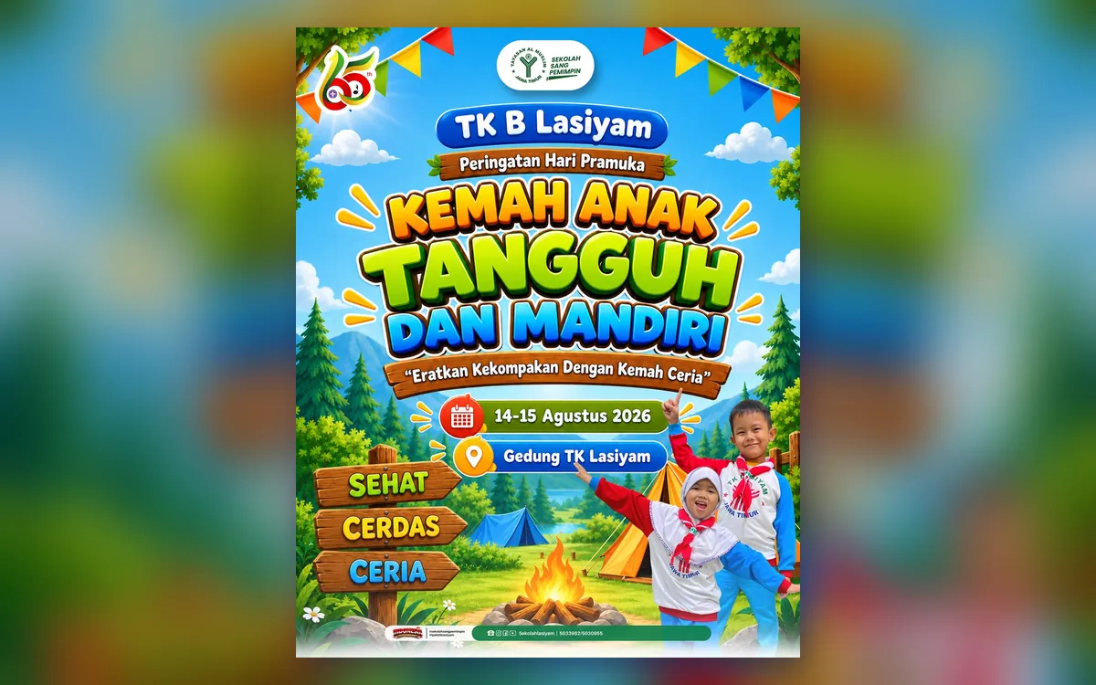 Kemah Anak Tangguh dan Mandiri TK B