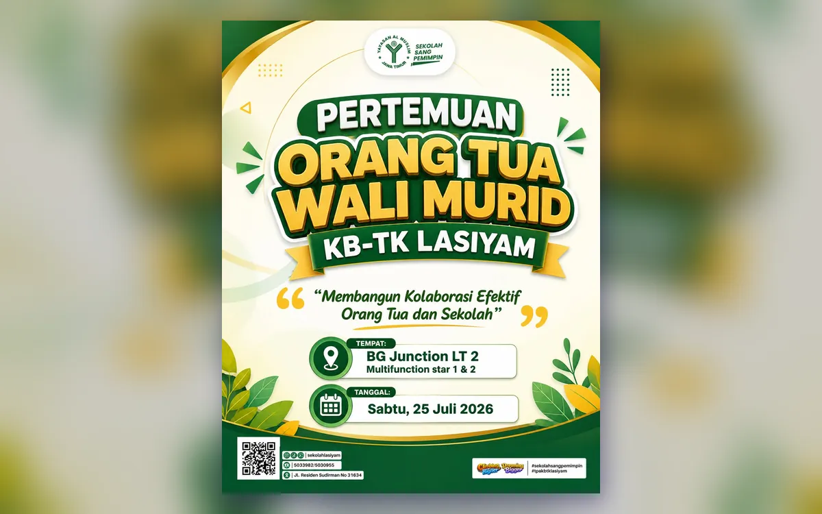 Pertemuan Orang Tua/Wali Murid KB–TK