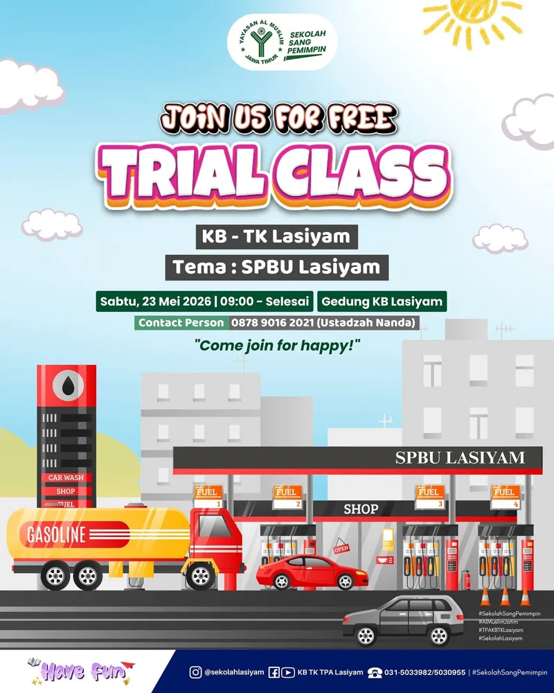Trial Class KB–TK Bertema “SPBU Lasiyam” — foto 2