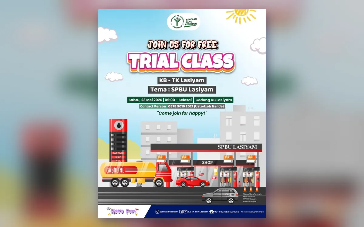 Trial Class KB–TK Bertema “SPBU Lasiyam”